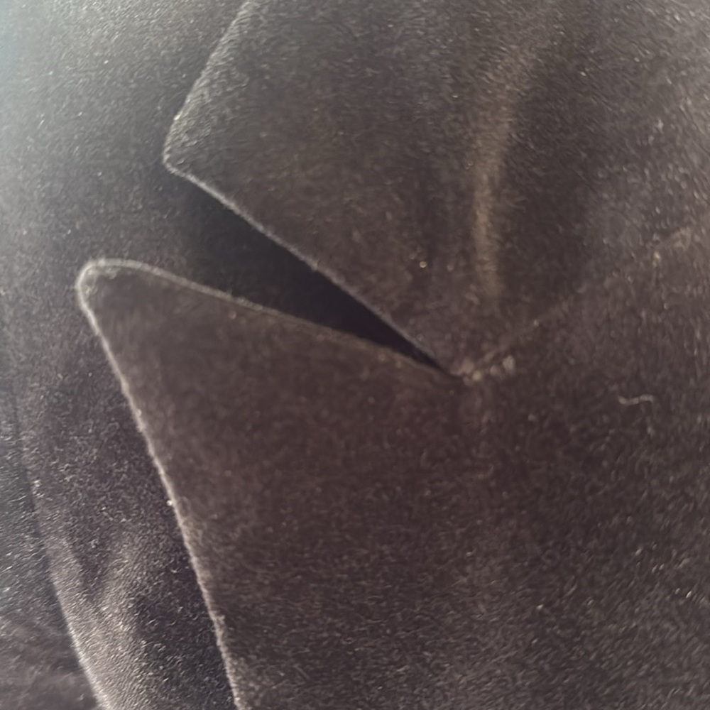 DG2 Diane Gilman Black Velvet Jacket Sz XS EA076 - Picture 4 of 12